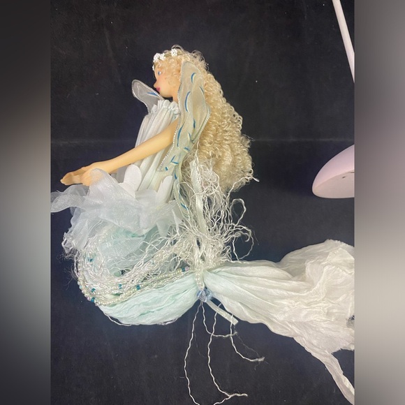 GANZ  Fairy Doll Figurine with Stand Curly Hair - Picture 7 of 7